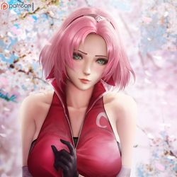 This is a pixiv picture whose title is Haruno Sakura ！.