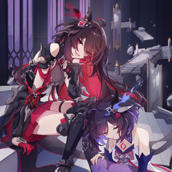 This is a pixiv picture whose title is ゼーレとゼーレ.