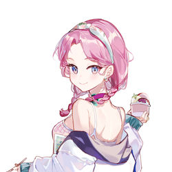 This is a pixiv picture whose title is アズリウス.