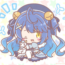 This is a pixiv picture whose title is あまみゃちゃん！.