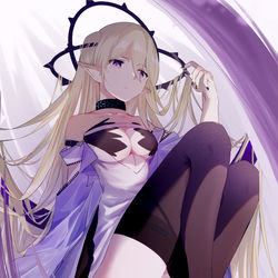 This is a pixiv picture whose title is 深靛.