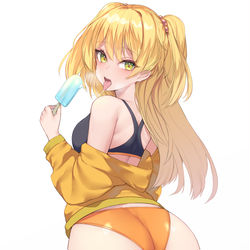 This is a pixiv picture whose title is 城ヶ崎莉嘉.
