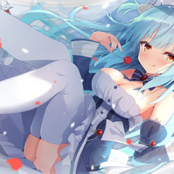 This is a pixiv picture whose title is おつまみネプチューン.
