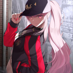 This is a pixiv picture whose title is 新衣装カリちゃん.