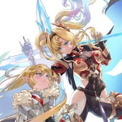 This is a pixiv picture whose title is ゼタVSシャルロッテ.