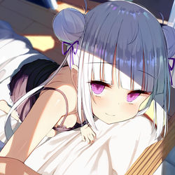 This is a pixiv picture whose title is お昼寝のお誘い.