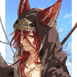 This is a pixiv picture whose title is エルモート.
