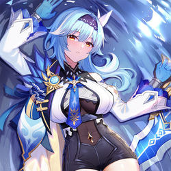 This is a pixiv picture whose title is 【优菈】.