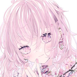 This is a pixiv picture whose title is 桜ロリータ.