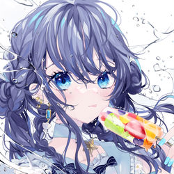 This is a pixiv picture whose title is 近付く夏.