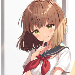 This is a pixiv picture whose title is なつふく.