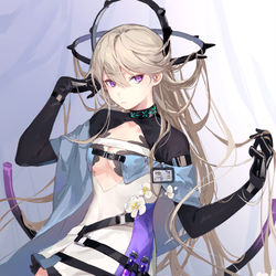 This is a pixiv picture whose title is 深靛.