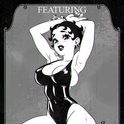 This is a pixiv picture whose title is Betty Boop.