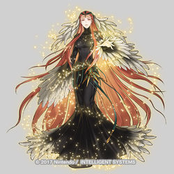 This is a pixiv picture whose title is ファイアーエムブレム ヒーローズ/ 目覚めし正の女神 アスタルテ.
