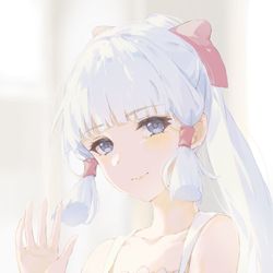 This is a pixiv picture whose title is 等待神里的很多很多天:D.