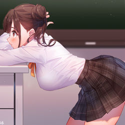 This is a pixiv picture whose title is 園田さん.