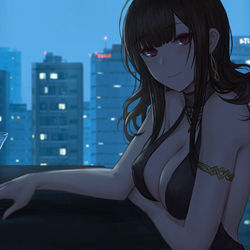 This is a pixiv picture whose title is ” Two “.