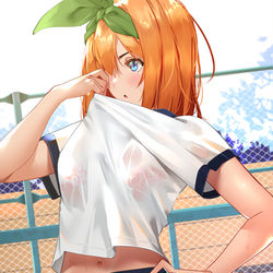 This is a pixiv picture whose title is Yotsuba Nakano Sport.