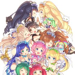 This is a pixiv picture whose title is ありがとうプリチャン.