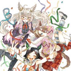 This is a pixiv picture whose title is We are BNW！！.