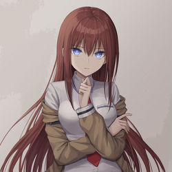 This is a pixiv picture whose title is 牧瀬紅莉栖.
