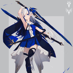 This is a pixiv picture whose title is Ao.