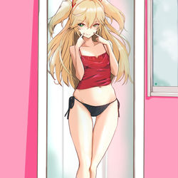This is a pixiv picture whose title is ヒッパー笑顔の練習  アズールレーン.