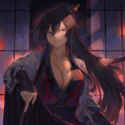 This is a pixiv picture whose title is サムライちゃん.