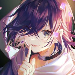 This is a pixiv picture whose title is 白黒はっきりさせようか.