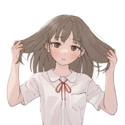 This is a pixiv picture whose title is 無題.