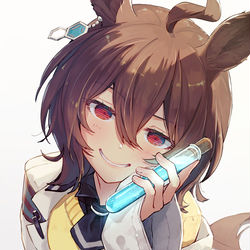 This is a pixiv picture whose title is アグネスタキオンだ！.
