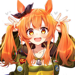 This is a pixiv picture whose title is 「トレーナーちゃん！見てみてー！」.