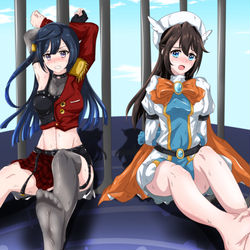 This is a pixiv picture whose title is 舞台剧大乌龙事件.