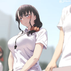 This is a pixiv picture whose title is 借りてきた先生.