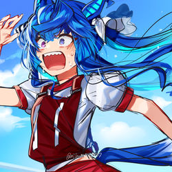This is a pixiv picture whose title is ターボ.