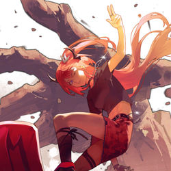 This is a pixiv picture whose title is 自由//失效.