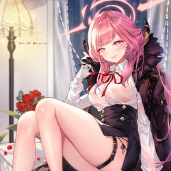 This is a pixiv picture whose title is 陸八魔アル.