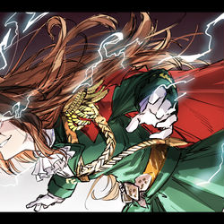 This is a pixiv picture whose title is 汝、皇帝の神威を見よ.