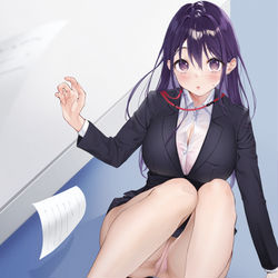 This is a pixiv picture whose title is こけたことを今更恥ずかしがる新人.