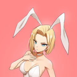 This is a pixiv picture whose title is Android 18.