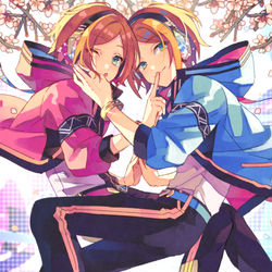 This is a pixiv picture whose title is ついろぐ.