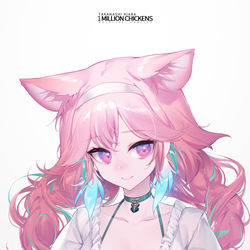 This is a pixiv picture whose title is キアラちゃん、100万人おめでとう！！.
