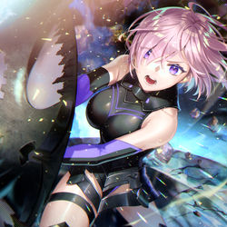 This is a pixiv picture whose title is マシュ.