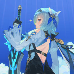 This is a pixiv picture whose title is エウルア.