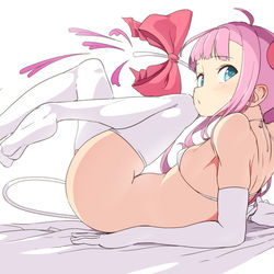 This is a pixiv picture whose title is モモぴゅん.
