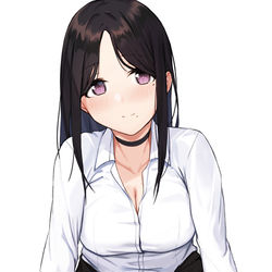 This is a pixiv picture whose title is OC_菫(すみれ)さん.