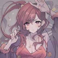 This is a pixiv picture whose title is ロング円香.