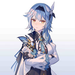 This is a pixiv picture whose title is 原神优菈，648也得不到的女人（＞д＜）.