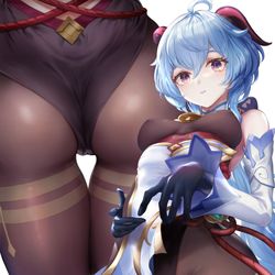 This is a pixiv picture whose title is 【原神】甘雨.