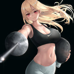 This is a pixiv picture whose title is fencing.